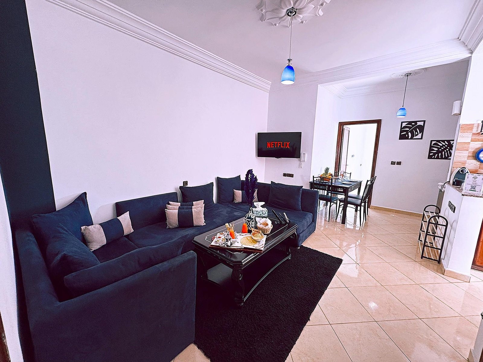 Bright living room in a Residence Chay apartment